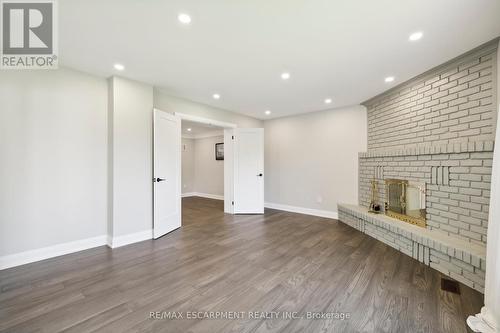 147 Garside Avenue S, Hamilton, ON - Indoor With Fireplace