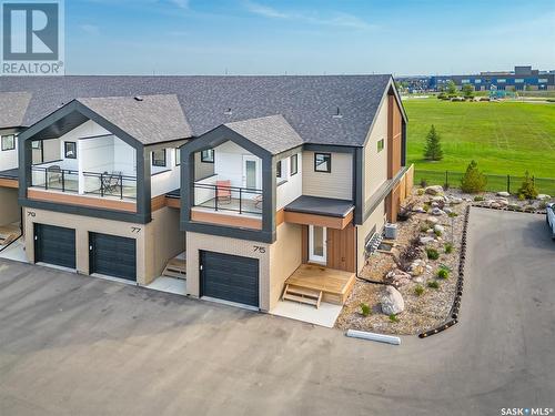 75 619 Evergreen Boulevard, Saskatoon, SK - Outdoor With Balcony