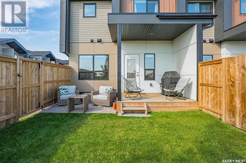 75 619 Evergreen Boulevard, Saskatoon, SK - Outdoor With Deck Patio Veranda With Exterior