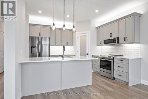 269 Greene Street, South Huron (Exeter), ON - Indoor Photo Showing Kitchen With Upgraded Kitchen