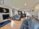 831 Funn Street, Quesnel, BC  - Indoor Photo Showing Living Room With Fireplace 