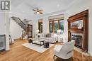 7 Clarey Avenue, Ottawa, ON  - Indoor Photo Showing Living Room With Fireplace 