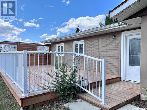 203 Cross Street N, Outlook, SK - Outdoor With Deck Patio Veranda With Exterior