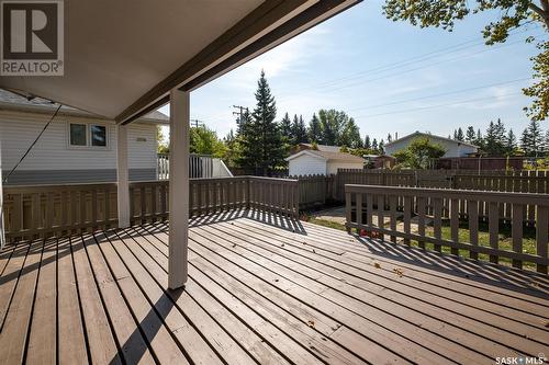 92 Kemp Crescent, Prince Albert, SK - Outdoor With Deck Patio Veranda With Exterior