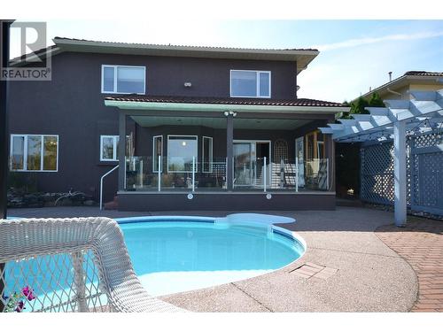 3321 Country Estate Court, Vernon, BC - Outdoor With In Ground Pool With Deck Patio Veranda