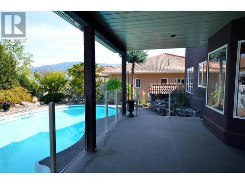 3321 Country Estate Court, Vernon, BC - Outdoor With In Ground Pool With Deck Patio Veranda With Exterior