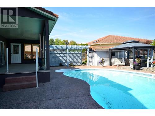 3321 Country Estate Court, Vernon, BC - Outdoor With In Ground Pool