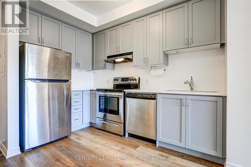 527 - 200 Lagerfeld Drive, Brampton, ON - Indoor Photo Showing Kitchen With Stainless Steel Kitchen