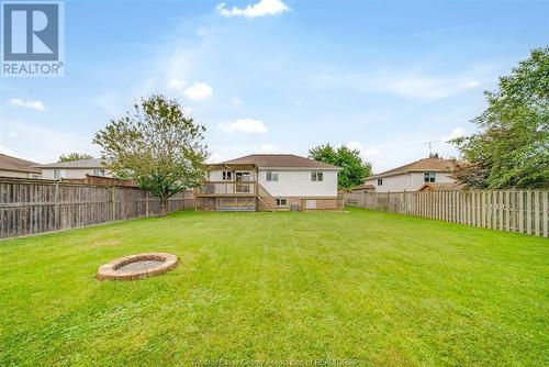 847 Cottage Grove, Kingsville, ON - Outdoor With Backyard