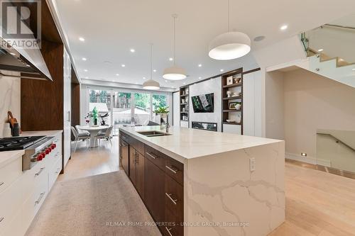 275 Glenforest Road, Toronto (Lawrence Park North), ON - Indoor Photo Showing Kitchen With Double Sink With Upgraded Kitchen