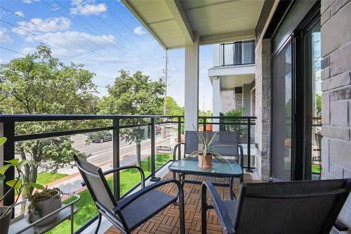 320 Plains Road E Unit# 211, Burlington, ON - Outdoor With Balcony With Exterior