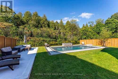 47 Harry Lee Crescent, Clarington (Bowmanville), ON - Outdoor With In Ground Pool With Backyard