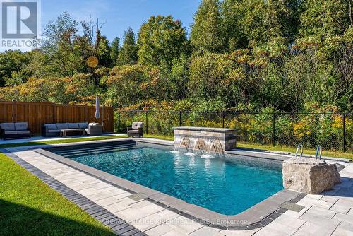 47 Harry Lee Crescent, Clarington (Bowmanville), ON - Outdoor With In Ground Pool With Backyard