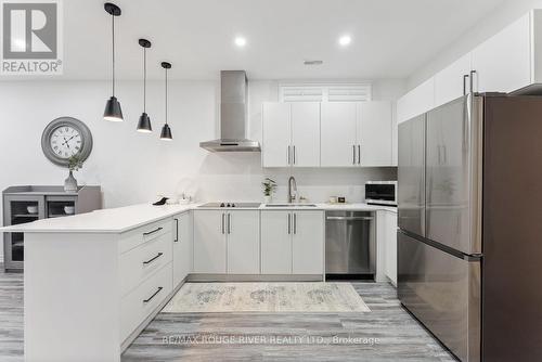 47 Harry Lee Crescent, Clarington, ON - Indoor Photo Showing Kitchen With Stainless Steel Kitchen With Upgraded Kitchen