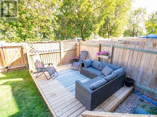 114 4102 3Rd Avenue N, Regina, SK - Outdoor With Deck Patio Veranda With Exterior