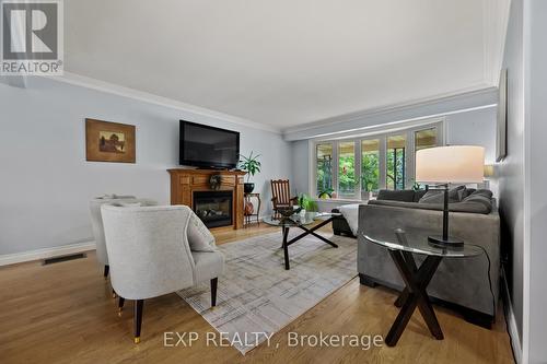 4871 Wellington Road 29, Guelph/Eramosa, ON - Indoor Photo Showing Living Room With Fireplace