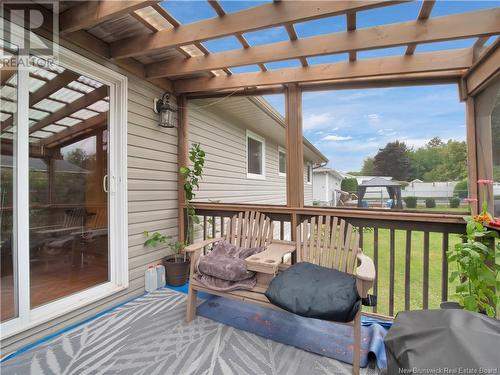 207 Diligent Drive, Riverview, NB - Outdoor With Deck Patio Veranda With Exterior