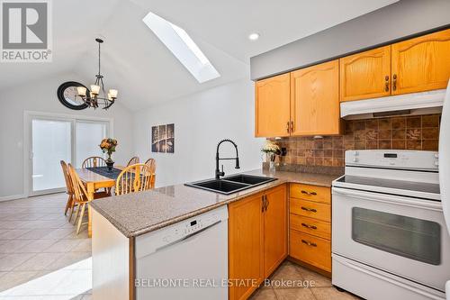 21 Caleche Avenue, Clarington (Courtice), ON - Indoor Photo Showing Kitchen With Double Sink