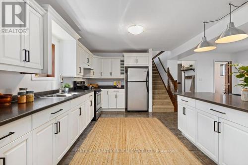 986 Black Road, Prince Edward County (Sophiasburgh), ON - Indoor Photo Showing Kitchen With Double Sink