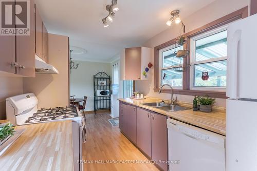 880 Clinton Avenue, Douro-Dummer, ON - Indoor Photo Showing Kitchen With Double Sink