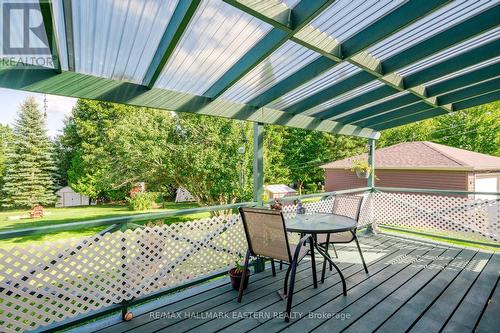 880 Clinton Avenue, Douro-Dummer, ON - Outdoor With Deck Patio Veranda With Exterior