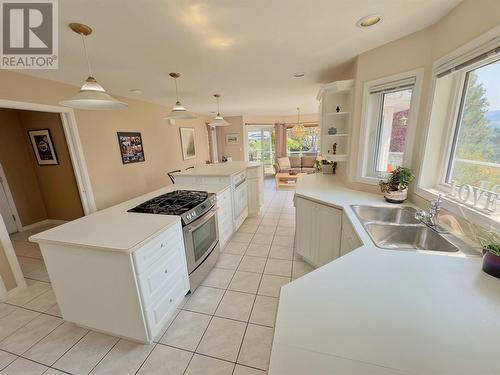 150 Deerview Crescent, Princeton, BC - Indoor Photo Showing Kitchen With Double Sink