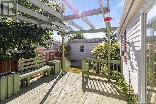 19 Anemone Street, Moncton, NB - Outdoor With Deck Patio Veranda With Exterior