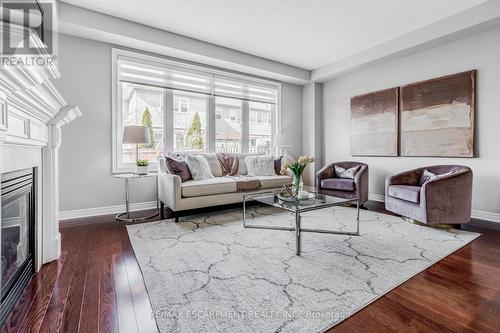 3301 Stalybridge Drive, Oakville (Palermo West), ON - Indoor Photo Showing Living Room With Fireplace