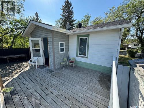 693 Princess Street, Regina, SK - Outdoor With Deck Patio Veranda With Exterior