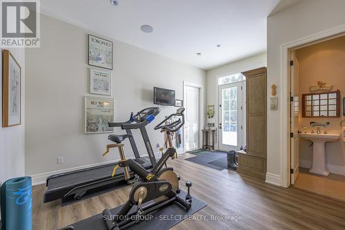 8995 Parkhouse Drive, Strathroy-Caradoc (Mount Brydges), ON - Indoor Photo Showing Gym Room