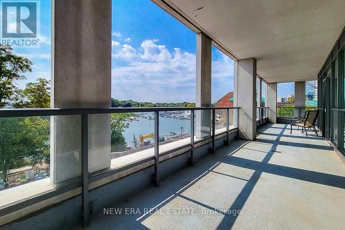 323 - 11 Bronte Road, Oakville (Bronte West), ON - Outdoor With Body Of Water With Balcony With Exterior