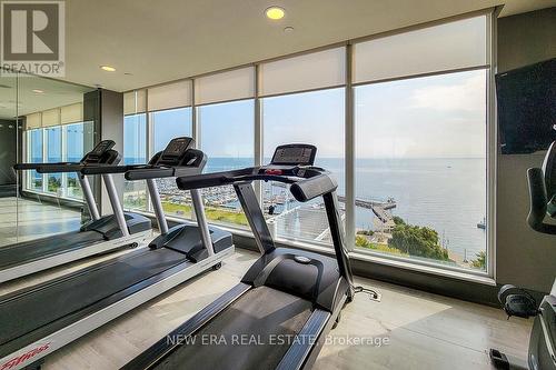 323 - 11 Bronte Road, Oakville, ON - Indoor Photo Showing Gym Room