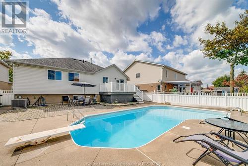 10884 Brentwood Crescent, Windsor, ON - Outdoor With In Ground Pool