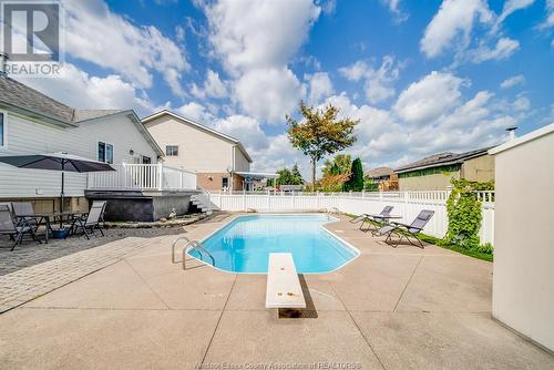 10884 Brentwood Crescent, Windsor, ON - Outdoor With In Ground Pool With Deck Patio Veranda