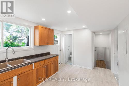 45 Acadia Crescent, St. Catharines, ON - Indoor Photo Showing Kitchen With Double Sink