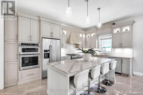 1177 Meadowlark Ridge, London, ON - Indoor Photo Showing Kitchen With Stainless Steel Kitchen With Upgraded Kitchen