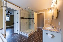 main bath leading to primary bedroom - 