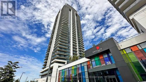 3009 - 12 Gandhi Lane, Markham (Commerce Valley), ON - Outdoor With Balcony With Facade