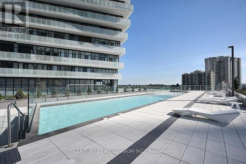 1103 - 3883 Quartz Road, Mississauga, ON - Outdoor With In Ground Pool