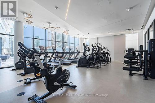 1103 - 3883 Quartz Road, Mississauga, ON - Indoor Photo Showing Gym Room