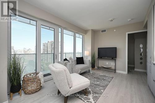 1103 - 3883 Quartz Road, Mississauga, ON - Indoor Photo Showing Living Room