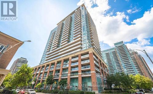 804 - 80 Western Battery Road, Toronto (Niagara), ON - Outdoor With Balcony With Facade