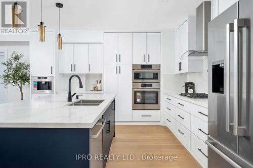 1384 Pape Avenue, Toronto (Broadview North), ON - Indoor Photo Showing Kitchen With Double Sink With Upgraded Kitchen