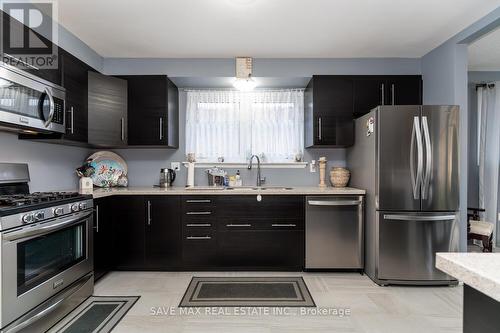 8 Edwin Drive, Brampton (Brampton South), ON - Indoor Photo Showing Kitchen With Double Sink