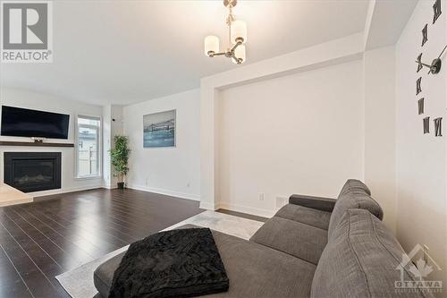 309 Joshua Street, Ottawa, ON - Indoor Photo Showing Living Room With Fireplace