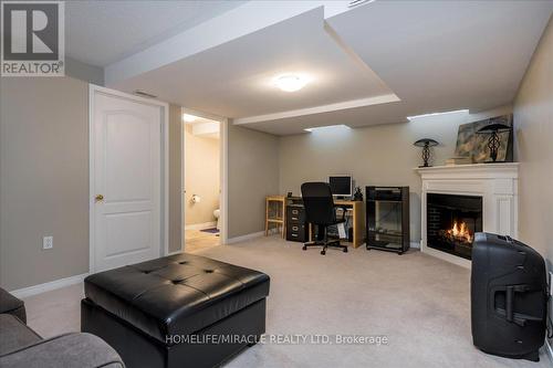 68 Admiral Crescent, Essa, ON - Indoor With Fireplace