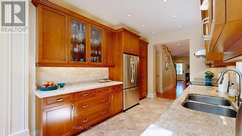 123 Humberside Avenue, Toronto (High Park North), ON - Indoor Photo Showing Kitchen With Double Sink