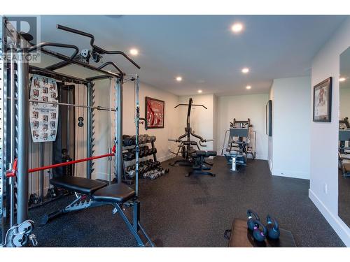 2196 Aster Court, Kamloops, BC - Indoor Photo Showing Gym Room