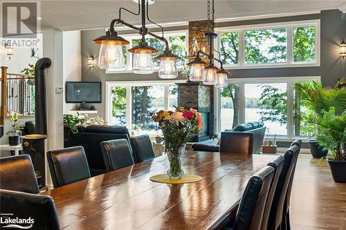 1047 Balmoral Lane, Gooderham, ON - Indoor Photo Showing Dining Room