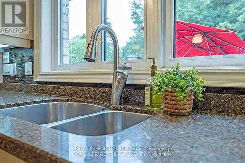 1411 Shore Road, London, ON - Indoor Photo Showing Kitchen With Double Sink